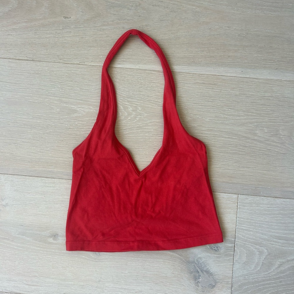 ASOS Scarlet Halter Tank Top